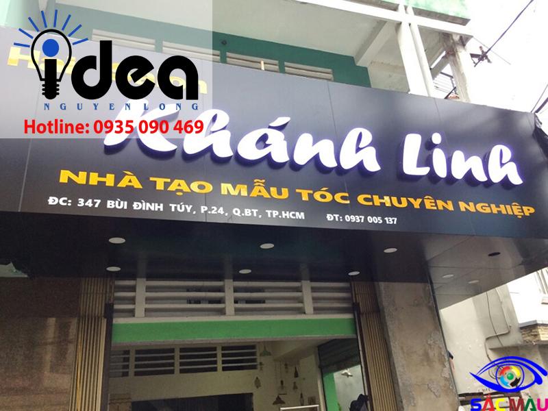 Nguyễn Long Idea - Nhận thiết kế thi công lắp ráp bảng hiệu quảng cáo tại Quận 5