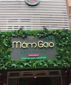 Làm bảng hiệu cỏ nhân tạo cho spa đẹp tại tp hcm.