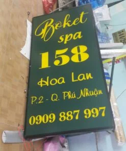 Chuyên thi công hộp đèn alu lộng mica