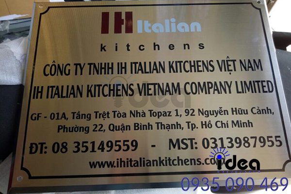 Bảng inox ăn mòn giá rẻ