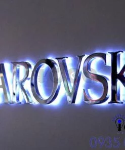 bảng, Biển hiệu công ty mica dán decal đẹp