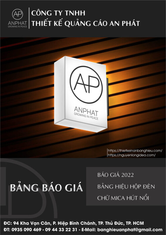 Hộp đèn quảng cáo 