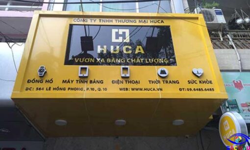 Mẫu bảng hiệu quảng cáo cửa hàng đẹp