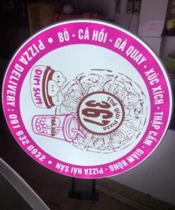 Biển hộp đèn mica quảng cáo 110 cm