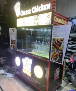 Xe bán đồ ăn nhanh, gà rán Chesse Chicken