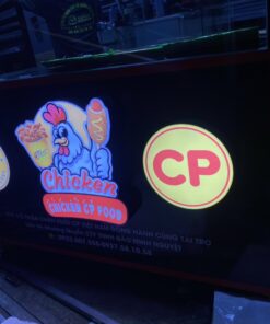 Xe bán đồ ăn nhanh, gà rán Chesse Chicken Xe ban ga ran Chesse Chicken 9