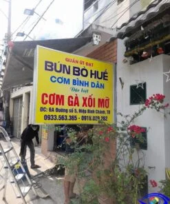 Hộp đèn bạt làm theo yêu cầu tại TP Thủ Đức