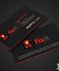 Danh thiếp cho công ty xây dựng