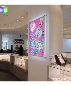 HKSIGN 24X36 Inch Ultra Thin Wall Mounted Acrylic led Light Box Store Sign