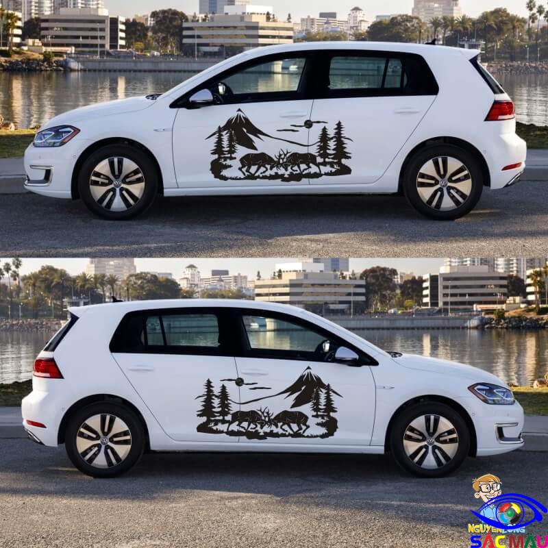decal ô tô 
