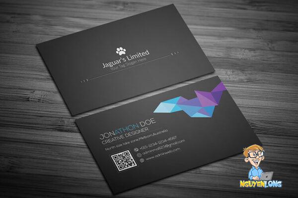 Mẫu Name card  " JK Allan Services "