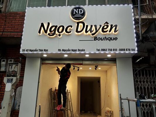 Biển quảng cáo alu Dĩ An - Thuận An - Bình Dương giá rẻ bien mat dung alu chu noi