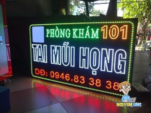 Gia công bảng hiệu led