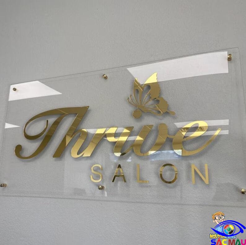 bảng mica trong suốt