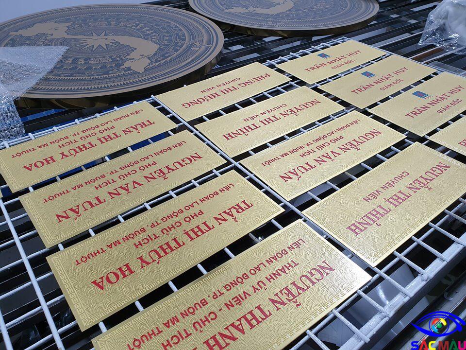 Bảng chức danh đẹp tại Tp. HCM bảng chức dnah