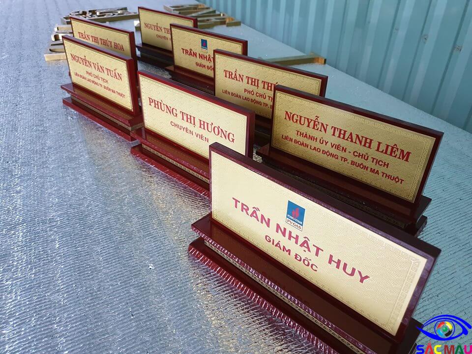 Bảng chức danh đẹp tại Tp. HCM bảng chức danh