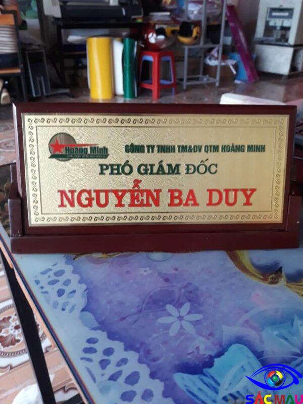 Bảng chức danh đẹp tại Tp. HCM bảng chức danh