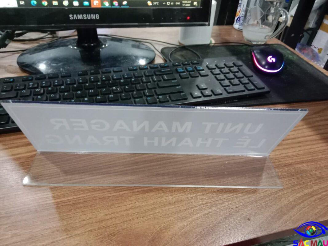 Bảng chức danh đẹp tại Tp. HCM bảng chức danh