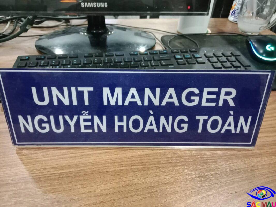 Bảng chức danh đẹp tại Tp. HCM bảng chức danh