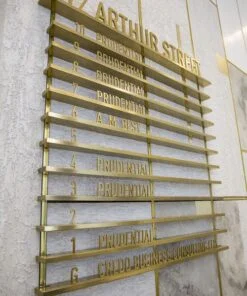 Menu chữ inox, mica, alu theo yêu cầu