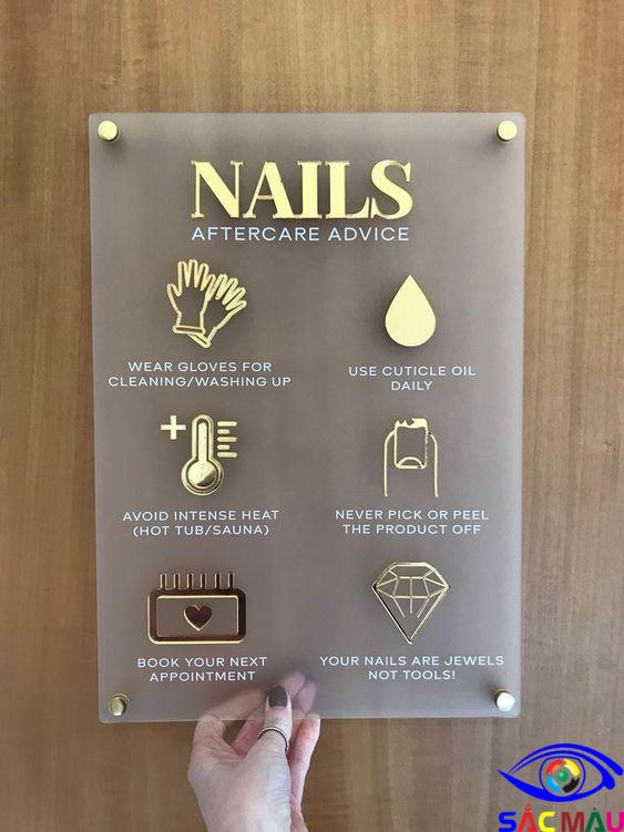 Mẫu 1000 bảng hiệu tiệm nail Mẫu 1000 bảng hiệu tiệm nail - Ảnh 7