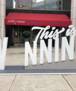 Nhận gia công chữ nổi mica giá rẻ Chu noi mica 18