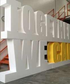 Nhận gia công chữ nổi mica giá rẻ Chu noi mica 25