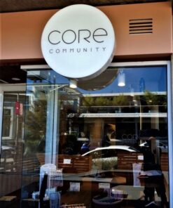 Hộp đèn tròn cafe đẹp