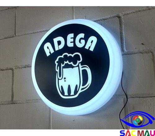 Điều gì làm nên một hộp đèn tròn quảng cáo chuyên nghiệp Hộp đèn tròn quán bia