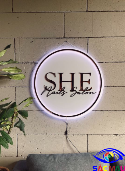 BIỂN QUẢNG CÁO TREO TƯỜNG ĐẸP UY TÍN CHẤT LƯỢNG bang hieu nail treo tuong