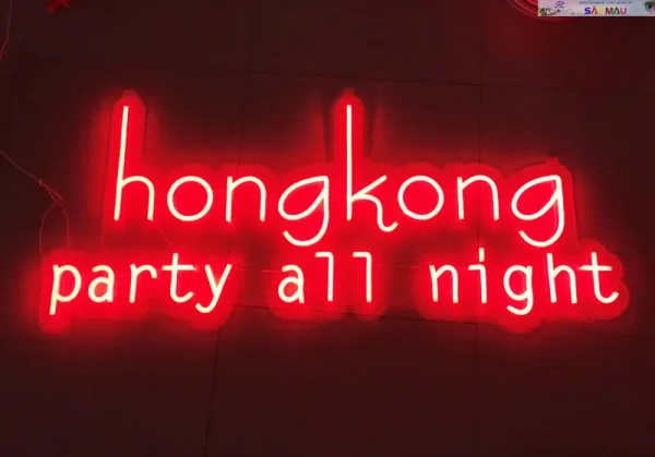 Sắc Màu Uốn chữ Neon Sign Led giá rẻ uy tín HCM