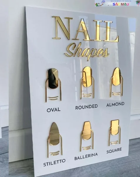 Mẫu Bảng Hiệu Hộp Đèn Nail Đẹp, Nổi Bật, Hút Khách Được Ưa Chuộng