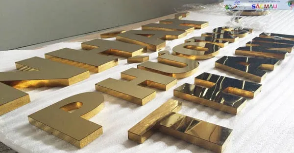 Chữ inox là gì ? Gia công uốn chữ inox ở đâu giá rẻ uy tín?