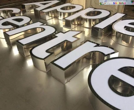 Chữ inox là gì ? Gia công uốn chữ inox ở đâu giá rẻ uy tín?