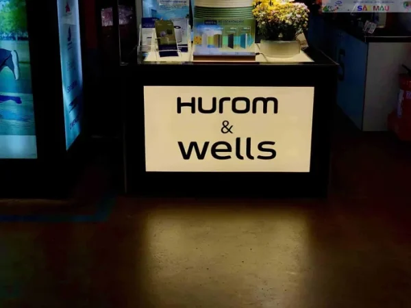 Hộp đèn hình chữ nhật nổi bật Làm bảng hiệu chữ nổi điều cần lưu ý nhất định phải nắm hoàn hảo