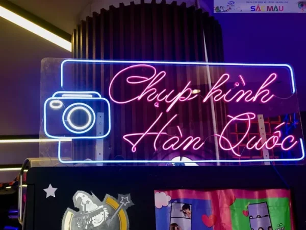 Thiết kế thi công đèn Led Neon Sign thu hút khách hàng tại TPHCM