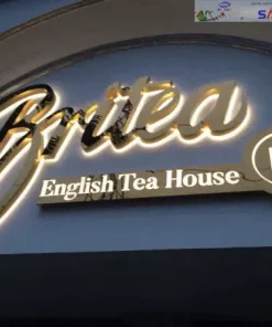 Làm bảng hiệu chữ Inox đèn Led tạo hiệu ứng phát sáng hoàn hảo