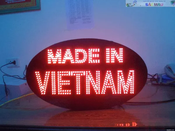 Hướng dẫn gia công bảng hiệu led ma trận chạy chữ cuốn hút