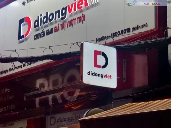 Bảng hiệu quảng cáo đẹp dễ vận chuyển và lắp đặt mà hiệu quả cao