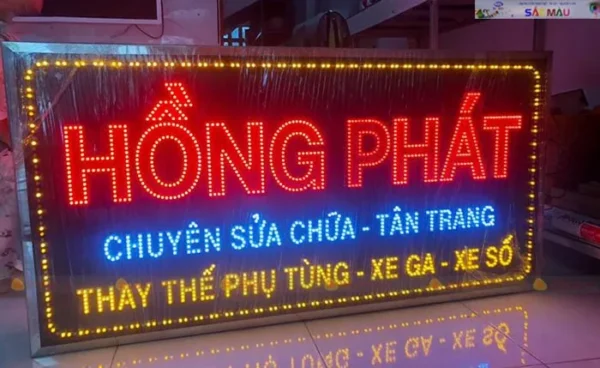 Bảng LED ma trận chạy chữ đã được ứng dụng rất nhiều cho mục đích