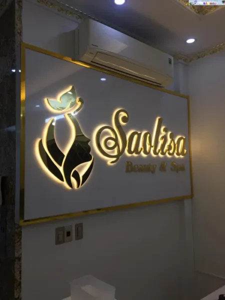 BIỂN QUẢNG CÁO SPA SÀI GÒN Làm biển quảng cáo spa để chạy hình ảnh và biểu tượng quảng cáo chất lượng