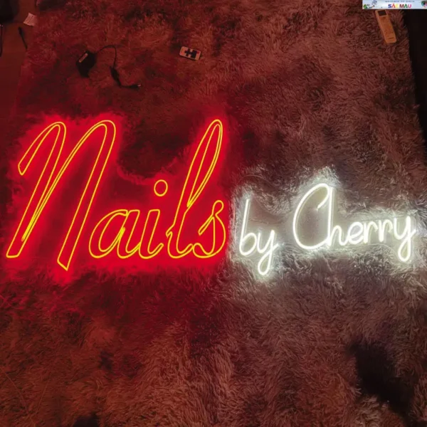 Làm led neon sign tạo màu sắc nổi bật phản ứng đổi màu vô cùng đẹp mắt